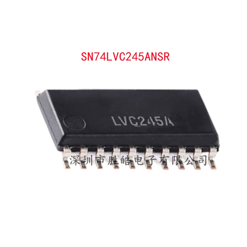 (10 шт.) Новая микросхема Приемопередатчика SN74LVC245ANSR 74LVC245ANSR с восьмиступенчатой шиной SOIC-20 74LVC245 Интегральная схема - 0