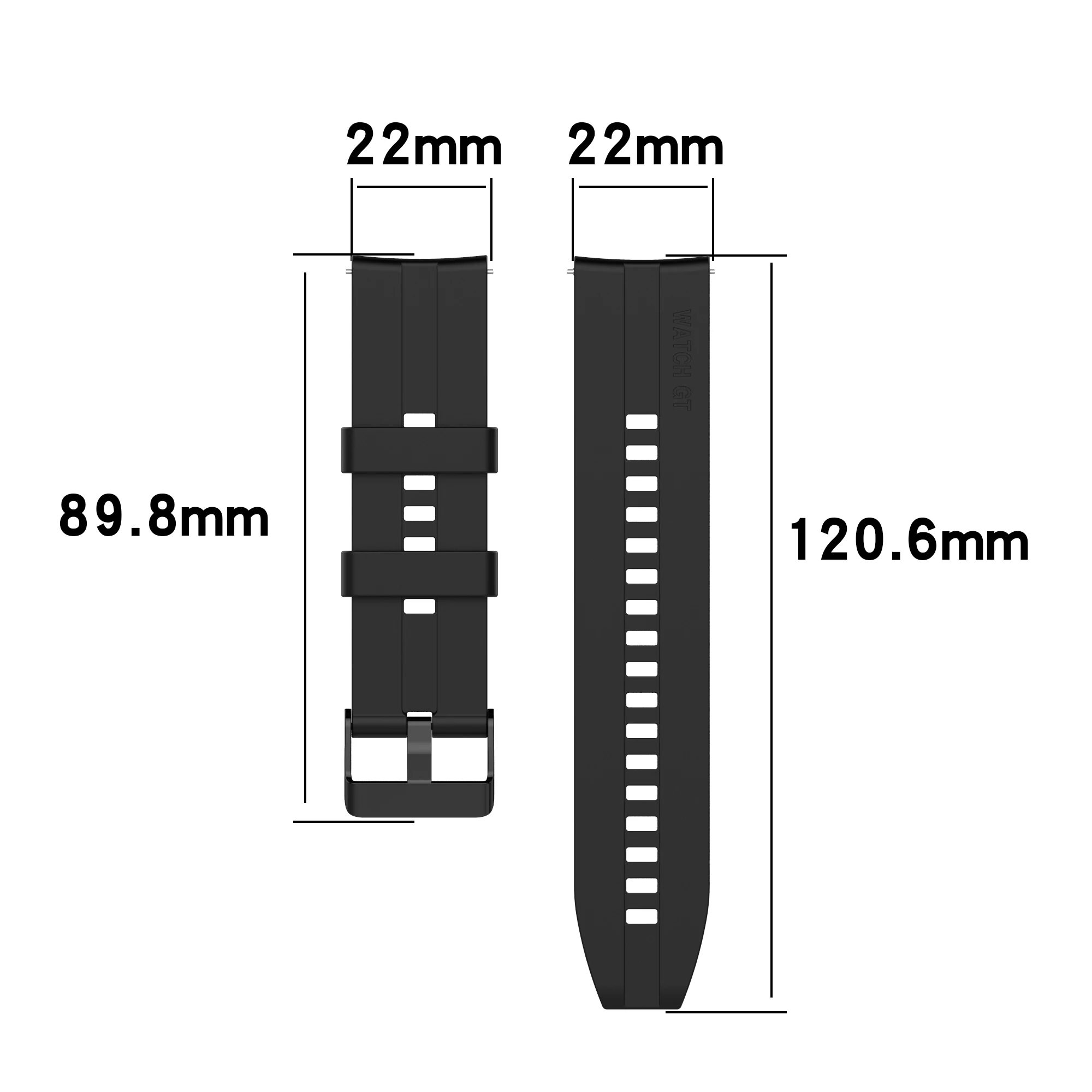 22 мм Ремешок для часов Huawei Watch GT GT2 GT3 Pro 46 мм Ремешок для умных часов Силиконовый Браслет для Xiaomi Watch S1 S2 Mi Watch Цвет 2 - 4