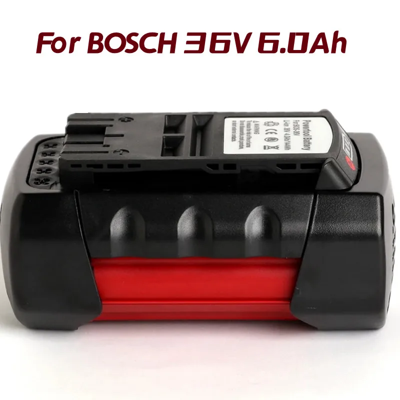 36V 5.0Ah 6.0Ah литий-ионный сменный аккумулятор для электроинструмента Boschs BAT810 BAT836 BAT838 BAT840 - 0