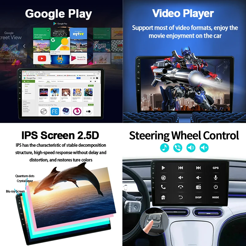 Android 13 Для Suzuki Baleno 2016 2017 2018 2019 Поддержка GPS-экрана Raer Камера Carplay BT Автомобильный мультимедийный Радио-Видеоплеер - 5