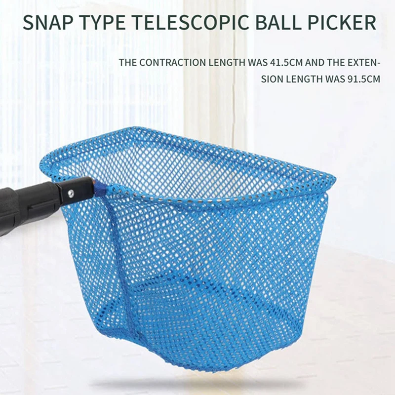 ELOS-2X Портативная Телескопическая сетка для сбора мячей для настольного тенниса Сетка для сбора мячей для пинг-понга Аксессуары для настольного тенниса - 3