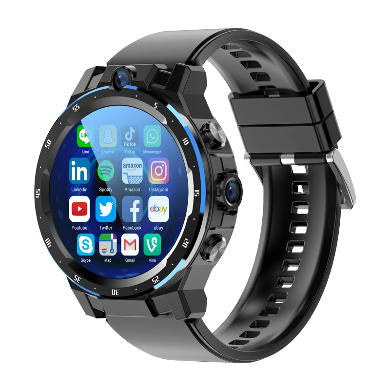 OEM 1,43-дюймовый экран A5 Smartwatch Для мужчин Android 9,1 Беспроводная проекция 6G + 128G GPS Смарт-часы 2022 - 0