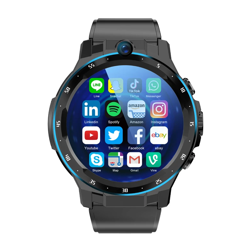 OEM 1,43-дюймовый экран A5 Smartwatch Для мужчин Android 9,1 Беспроводная проекция 6G + 128G GPS Смарт-часы 2022 - 2