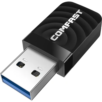 10 шт. USB Wifi Адаптер 1300 Мбит/с Wi fi Адаптер 5 ГГц Антенна USB Gigabit Ethernet ПК Wi-Fi Адаптер Lan WiFi Ключ AC Wifi Приемник