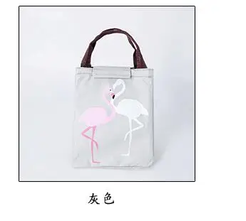 10 шт./лот, креативный стиль, свежая холщовая изоляционная сумка для ланча, унисекс, сумка для ланча с мультяшным животным принтом