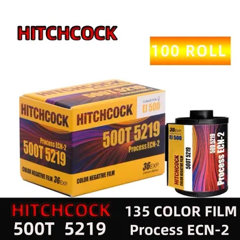 100 Рулонов HITCHCOCK 5219 (500T) 5203 (50D) 5207 (250D) негатива 135 Flm 36 Листов ECN-2 Kodak Camera 135 Пленка с последним сроком годности