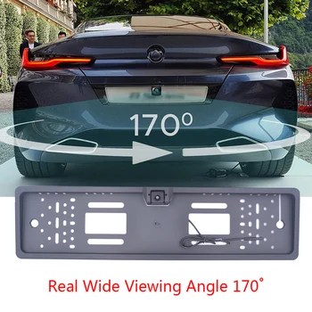 2019 Новая Автомобильная камера заднего вида Full HD 720p с реальным 170 Широким углом обзора Камеры заднего вида