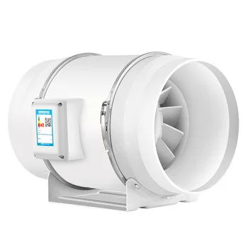 6-дюймовый Вытяжной вентилятор, Настенный Оконный вентилятор для ванной Комнаты, кухни, Бесшумный вентилятор для вентиляции, Вытяжка для очистки воздуха