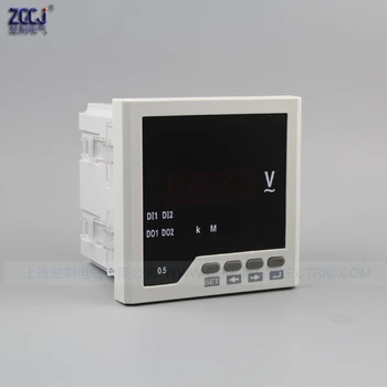 AC 0-450 В 96*96* 80 мм однофазный цифровой измеритель напряжения/CJ-AV31 панельный измеритель цифрового напряжения в наличии