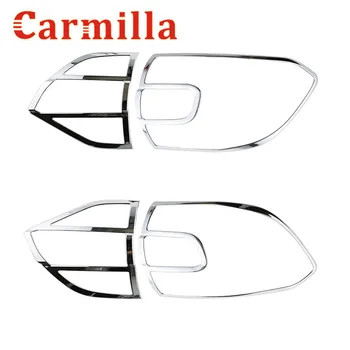 Carmilla ABS Хромированная Рамка Заднего Фонаря Автомобиля, Установка Крышки, Наклейка Для Ford New Everest Endeavour Raider 2015 2016 2017 2018
