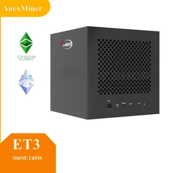 EThash и т. Д. Майнинговая машина Anexminer ET3 Miner 300MH /S 240 Вт 6 ГБ оперативной памяти с блоком питания Лучше, чем Jasminer X4 и Ipollo V1