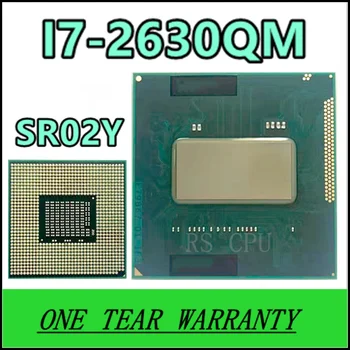 i7-2630QM i7 2630QM SR02Y Четырехъядерный восьмипоточный процессор с частотой 2,0 ГГц, процессор 6M 45W с разъемом G2 / rPGA988B