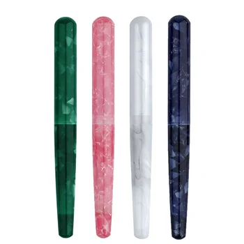 MAJOHN N10 Стеклянная ручка для погружения в смолу 0,6 ~ 0,8 мм Стеклянный наконечник для письма школьников, Рисующих Подарочные ручки