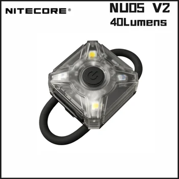 NITECORE NU05 V2 USB-C Перезаряжаемый налобный фонарь Mate 40 люмен 4 режима освещения Активность на открытом воздухе/Кемпинг