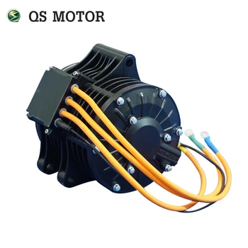 QS 138 3000W- 5000W V2 Электрический Двигатель постоянного тока PM Среднего Привода Для Мотоциклов и