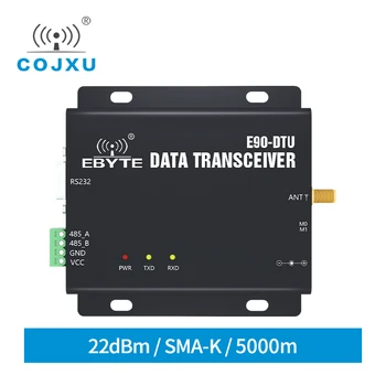 SX1268 433 МГц Lora Модем Ad Hoc Сетевой RS232 RS485 22dBm 5 км ПЛК Дальнего действия RSSI SMA-K LBT Cojxu E90-DTU-400SL22 Трансивер