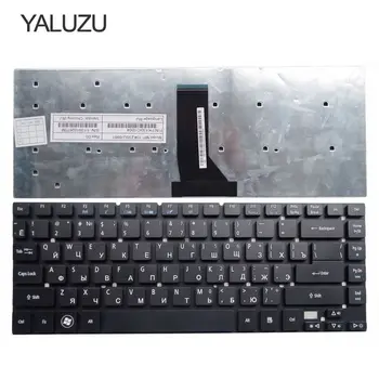 YALUZU русская RU клавиатура для ноутбука Acer Aspire V3-471PG V3-471G E5-411G E5-421 E5-421G E5-471 E5-471G ES1-511 RU черный