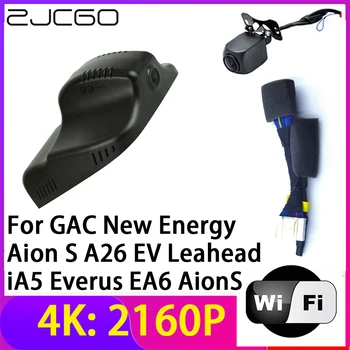 ZJCGO 4K 2160P Dash Cam Автомобильный Видеорегистратор Камера Рекордер Wifi Ночного Видения для GAC New Energy Aion S A26 EV Leahead iA5 Everus EA6 AionS