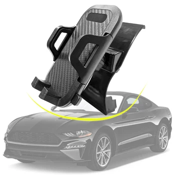 Автомобильный держатель для телефона, изготовленный на заказ для Ford Mustang 2015-2023 + Крепление для мобильного телефона на вентиляционное отверстие для iPhone Всех смартфонов iOS Android