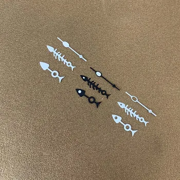 Аксессуары для часов Игла Зеленая светящаяся стрелка в виде рыбьей кости Подходит для японского механизма NH35/36/4R/7S