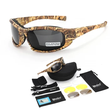 Бренд Kuiu Поляризованные Спортивные очки для охоты и рыбалки, Камуфляжная тактика, солнцезащитные очки с антибликовым покрытием