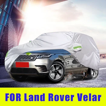 Водонепроницаемые чехлы для автомобиля, солнцезащитный козырек, пылезащитный Снег для Land Rover Velar, Аксессуары