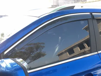 Дверной Козырек Для MG ZS EV MGZS 2017 2018 2019 2020 2021 2022 Защита От Солнца и Дождя, Защита От Непогоды, Дефлектор Бокового окна
