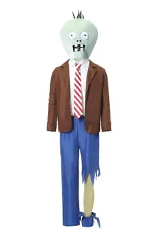 Детский Новый костюм для Косплея Зомби на Хэллоуин, костюм для мальчиков и девочек, наряд 