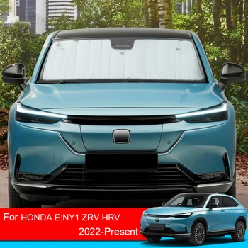 Для Honda E: NY1 ZRH HRV 2022-2025 Автомобильные Солнцезащитные Козырьки УФ-Защитная крышка Бокового окна Шторка Солнцезащитный Козырек Лобовое Стекло Авто Аксессуар