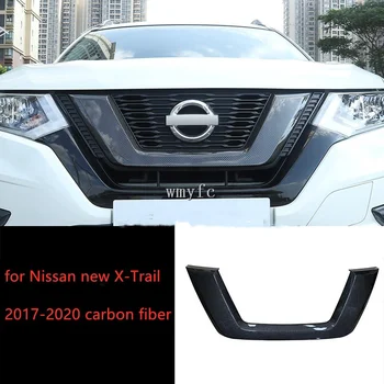Для Nissan Rogue X-Trail 2017-2020 Замена защитной крышки передней центральной решетки Аксессуары для стайлинга автомобилей