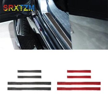 Защита Порога автомобиля Декоративная Накладка на педаль Порога из углеродного волокна для Toyota 4Runner 2010-2020 Доступ в салон автомобиля