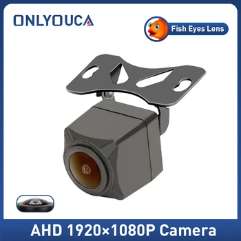 Камера заднего вида AHD 1920x1080P ночного видения Рыбий глаз Универсальные автомобильные аксессуары Камера заднего вида для VW Golf Polo для BMW
