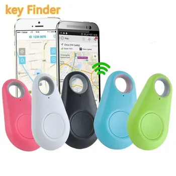 Мини-брелок для кошелька с защитой от потери данных, смарт-бирка, совместимый с Bluetooth, GPS-локатор, брелок для домашних животных, Детский ITag-трекер, поиск ключей