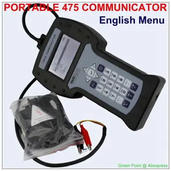 Мини Портативный ЖКдисплей Подходит для полевого коммуникатора HART475 По протоколу HART Импортный прибор с экранным меню на английском языке