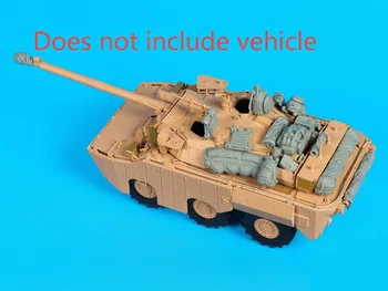 Модификация деталей танковой колесницы AMX-10 RCR из литой под давлением бронированной машины AMX-10 RCR в масштабе 1:35 Не включает неокрашенную модель танка