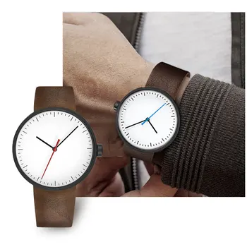 Мужские часы из кожи лучшего бренда Высокого качества; водонепроницаемые деловые повседневные спортивные кварцевые часы для мужчин; Наручные часы Relojes Masculino