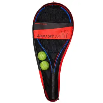 Набор теннисных ракеток для взрослых Duo, 2 ракетки + 2 мяча + 1 сумка