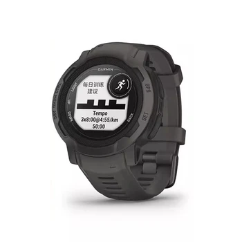 Оригинальные часы Garmin Instact2 Solar Outdoor Heart Rate Blood Oxygen Watch Для Бега Интеллектуальные часы для упражнений Удобные прочные