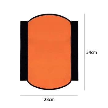 Практичный чехол для защиты аккумулятора электровелосипеда Толщиной 5 мм, 52,5 см, Регулируемая защита аккумулятора, Черный + оранжевый, Пылезащитный