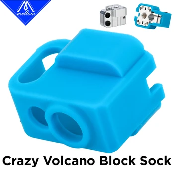 Силиконовые носки Mellow NF Crazy Volcano для 3D-принтера Crazy Volcano с защитой от перегрева blcok