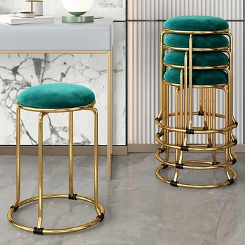 Стол для отдыха в кемпинге, скандинавские обеденные стулья, барная стойка для гостиной, дизайнерские обеденные стулья, мебель для балкона Long Sedie Cucina