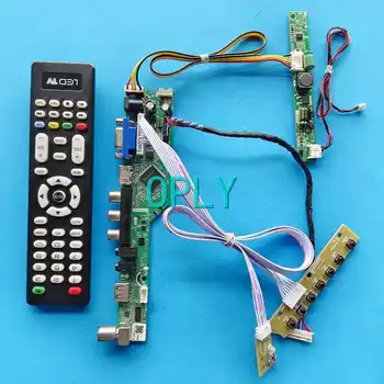 Телевизионный аналоговый монитор Матричная плата контроллера Подходит для LM230WF5 LM230WFA DIY Kit, Совместимый с HDMI 1920*1080 VGA AV USB RF LVDS 30 Pin 23 