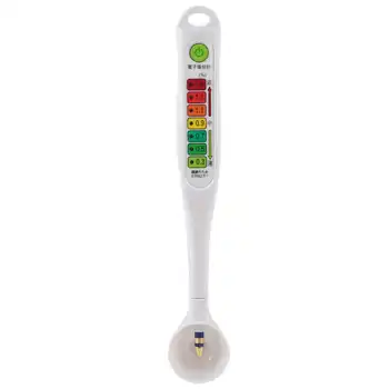 Тестер солености пищевых продуктов, портативный электронный измеритель концентрации соли со светодиодной индикаторной лампой для домашней кухни