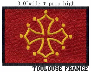 Флаг Тулузы, Франции, 3 