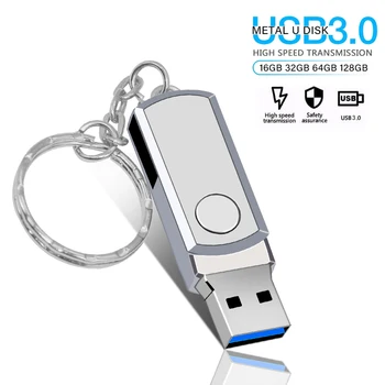 Флэш-накопитель USB 3,0 32 ГБ USB-накопитель 128 ГБ металлический USB-браслет ручка-накопитель 4 ГБ 8 ГБ 16 ГБ флешка 64 гб бизнес-бесплатный пользовательский логотип