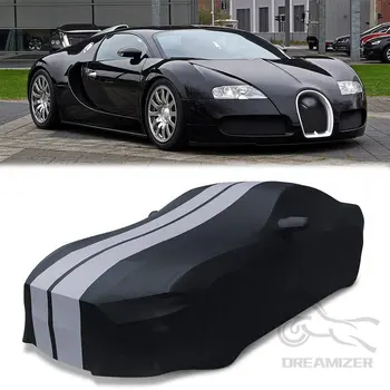 Чехол для автомобиля из бархатной эластичной ткани, чехлы для авто, защита от пыли и Солнца, универсальный новый дизайн для Bugatti Veyron