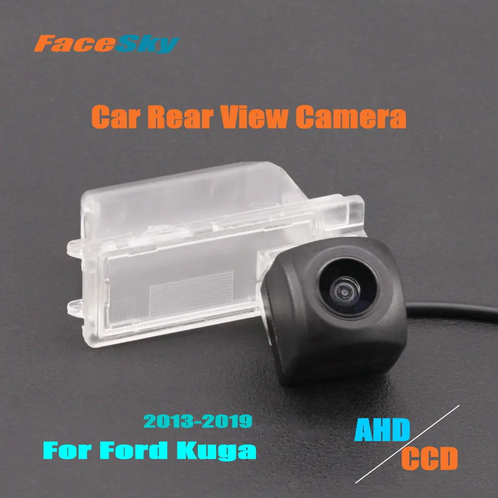 Высококачественная Автомобильная Камера заднего вида FaceSky Для Ford Kuga C520 2013-2019, Камера заднего Вида AHD/CCD 1080P, Аксессуары для заднего Вида - 0