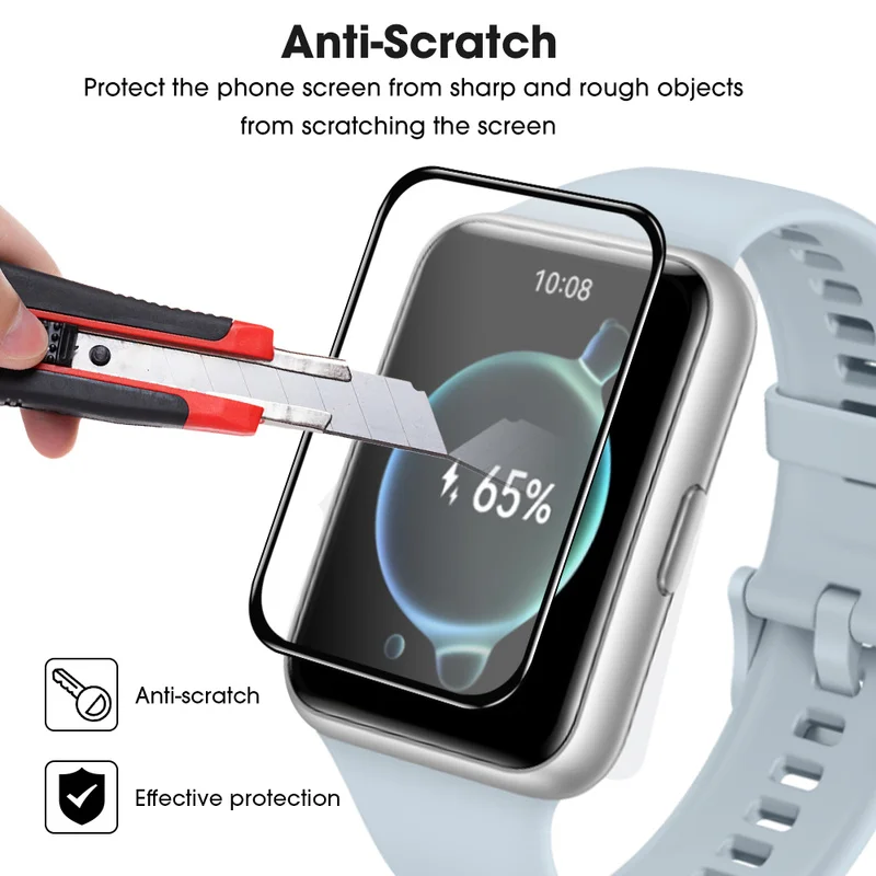 Защитная пленка с полным покрытием 20D для Huawei Watch Fit 2/Fit Mini/Fit/ES Smart Watch С Полным покрытием Аксессуары для Часов - 1