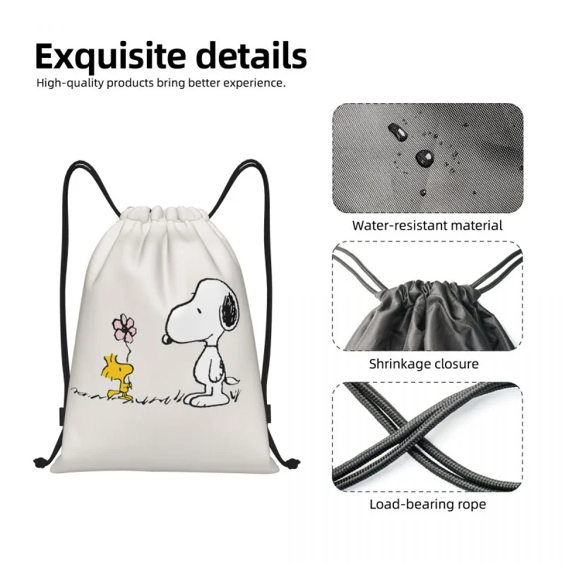 Изготовленный на заказ Рюкзак с завязками для собак, сумки для женщин и мужчин, Легкий спортивный рюкзак для спортзала, сумки для йоги - 2