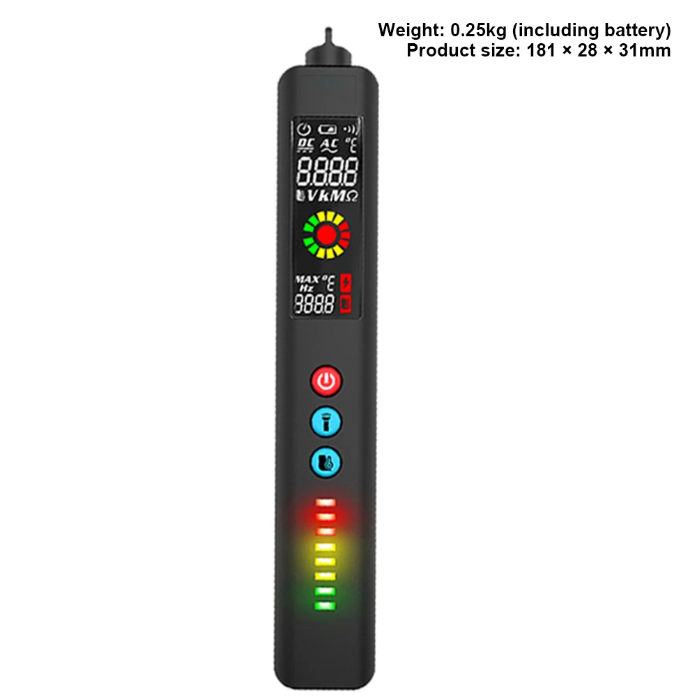 Инфракрасный индукционный прибор Высокоточный Электрический тестер против ожогов для измерения напряжения - 5